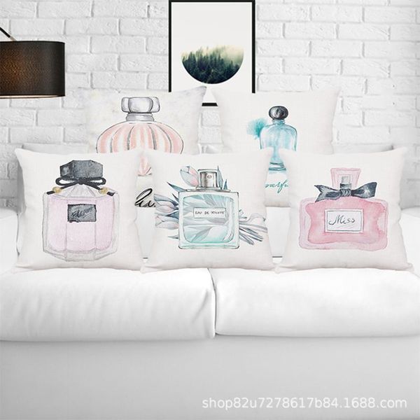 cushion/decorative pillow socialite style color hand-painted perfume bottle home linen pillowcase 45x45 decoration living room sofa plush
cushion/decorative pillow socialite style color hand-painted perfume bottle home linen pillowcase 45x45 decoration living room sofa plush