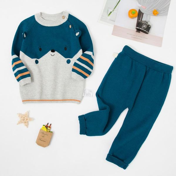 clothing sets baby boys clothes autumn winter children's suit girls outfits cartoon bear sweater + solid color pants 2 pcs set 0-3 y, White
clothing sets baby boys clothes autumn winter children's suit girls outfits cartoon bear sweater + solid color pants 2 pcs set 0-3 y, White