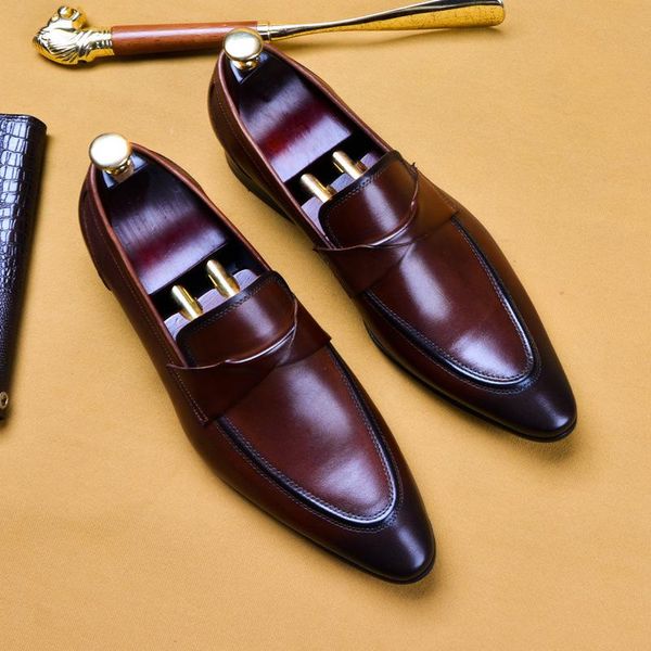 dress shoes all match cowhide mens men casual fashion genuine leather retro spring and autumn summer business male, Black
dress shoes all match cowhide mens men casual fashion genuine leather retro spring and autumn summer business male, Black