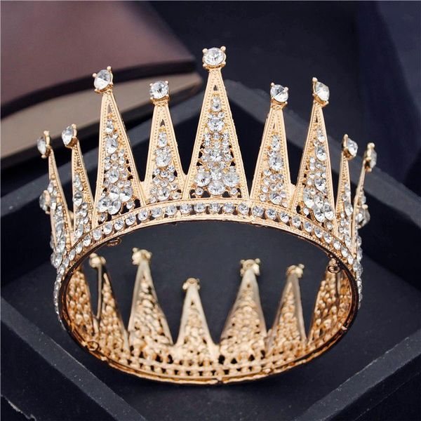 hair clips & barrettes baroque rhinestone crown metal circle bride tiaras jewelry pageant birthday party head ornaments princess diadem acce, Golden;silver
hair clips & barrettes baroque rhinestone crown metal circle bride tiaras jewelry pageant birthday party head ornaments princess diadem acce, Golden;silver