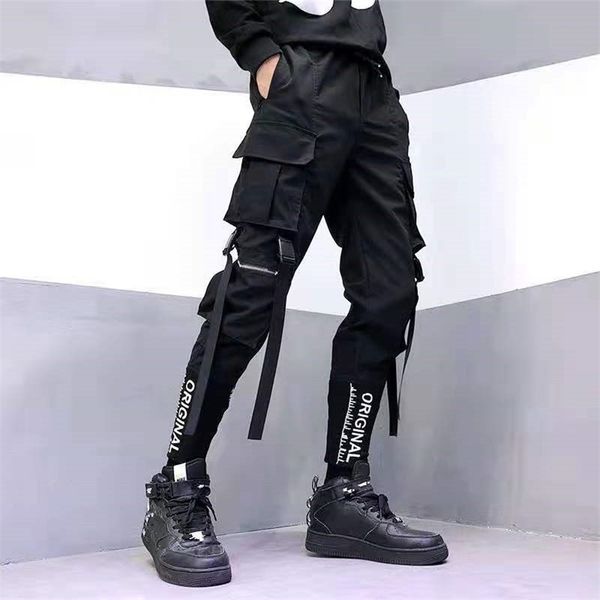 japanese fashion sweatpants streetwear cargo pants for men ribbon pockets joggers techwear men's trousers hip hop 211008, Black
japanese fashion sweatpants streetwear cargo pants for men ribbon pockets joggers techwear men's trousers hip hop 211008, Black