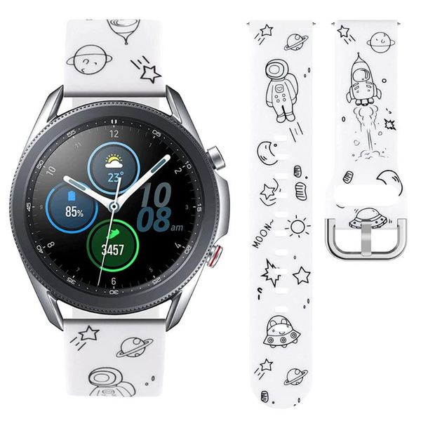 watch bands 20/22mm soft silicone watchbands for samsung galaxy 3 46mm 42mm smart bracelet sport cartoon astronaut print strap, Black;brown
watch bands 20/22mm soft silicone watchbands for samsung galaxy 3 46mm 42mm smart bracelet sport cartoon astronaut print strap, Black;brown