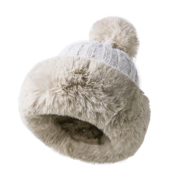 women fluffy hat knitted beanies winter ski hats weaving mongolia cap for outdoor warming thj99, Black;white
women fluffy hat knitted beanies winter ski hats weaving mongolia cap for outdoor warming thj99, Black;white