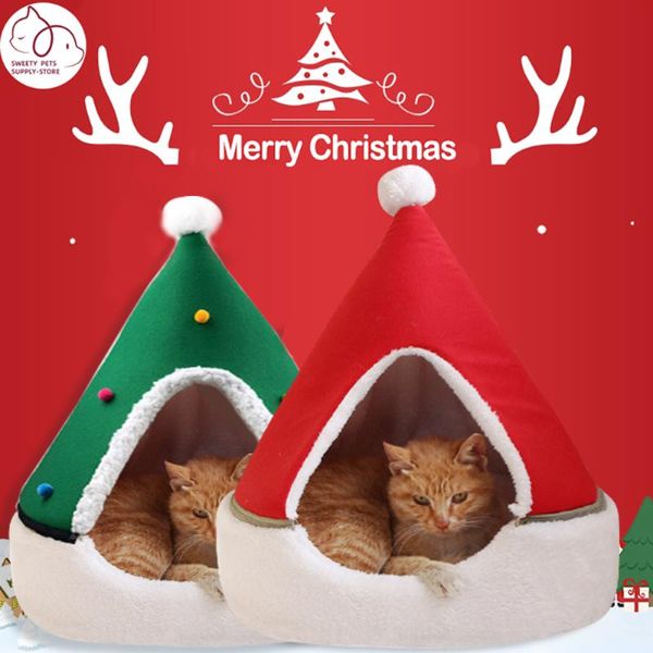 cat bed christmas for cats basket cat's house cotton accessories comfortable beds & furniture
cat bed christmas for cats basket cat's house cotton accessories comfortable beds & furniture