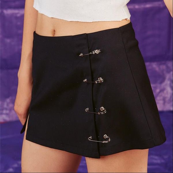 chic pins streetwear harajuku women skirts girls fashion black a line mini split hight waist jupe femme
chic pins streetwear harajuku women skirts girls fashion black a line mini split hight waist jupe femme