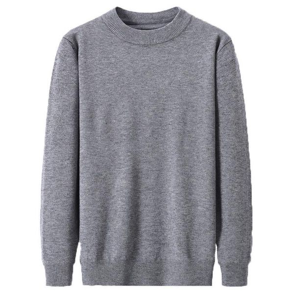 men's sweaters autumn and winter sweater bottomed long sleeve round neck, White;black
men's sweaters autumn and winter sweater bottomed long sleeve round neck, White;black