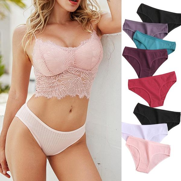 women's underpants soft cotton panties girls solid color briefs striped panty lingerie female underwear -xl, Black;pink
women's underpants soft cotton panties girls solid color briefs striped panty lingerie female underwear -xl, Black;pink