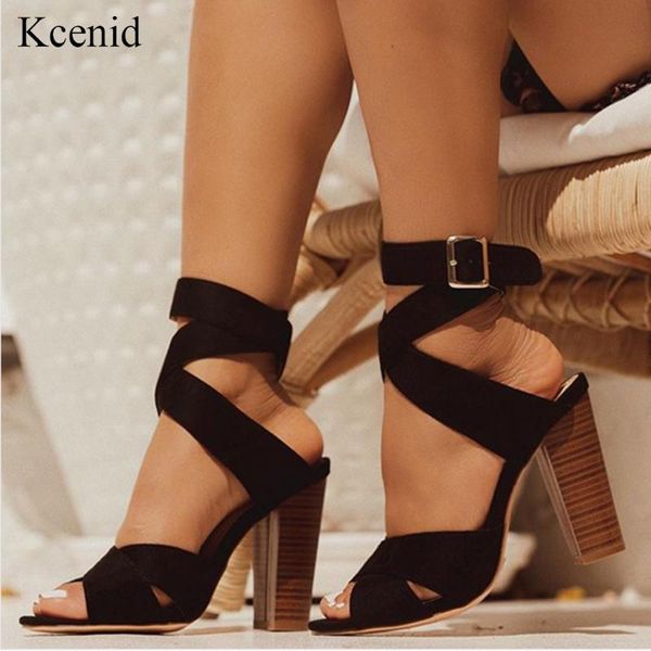 kcenid shoes woman sandals high heels cross-strap gladiator women buckle strap ladies dress peep toe pumps, Black
kcenid shoes woman sandals high heels cross-strap gladiator women buckle strap ladies dress peep toe pumps, Black
