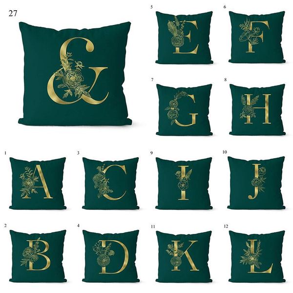 pillow case 1pc green cover 45*45cm gold letters cotton throw cushion car home decoration sofa covers pillowcase
pillow case 1pc green cover 45*45cm gold letters cotton throw cushion car home decoration sofa covers pillowcase