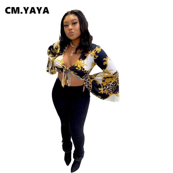 women's t-shirt cm.yaya long flare sleeve printing crop summer casual women fashion clothing breast wrapping gothic t-shirts 2021, White
women's t-shirt cm.yaya long flare sleeve printing crop summer casual women fashion clothing breast wrapping gothic t-shirts 2021, White