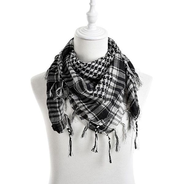 scarves women men checkered arab grid neck keffiyeh palestine scarf wrap 6 colors, Blue;gray
scarves women men checkered arab grid neck keffiyeh palestine scarf wrap 6 colors, Blue;gray