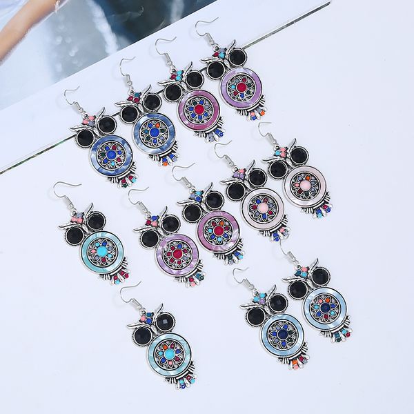 bohemian woman owl pendant earrings fashion female cute trendy animal crystal drop jewelry dangle & chandelier, Silver
bohemian woman owl pendant earrings fashion female cute trendy animal crystal drop jewelry dangle & chandelier, Silver
