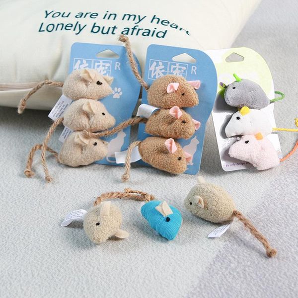 3pcs cat interactive toy simulation plush mouse three combination small rat grass contains catnip molar teeth cleaning supplies toys
3pcs cat interactive toy simulation plush mouse three combination small rat grass contains catnip molar teeth cleaning supplies toys