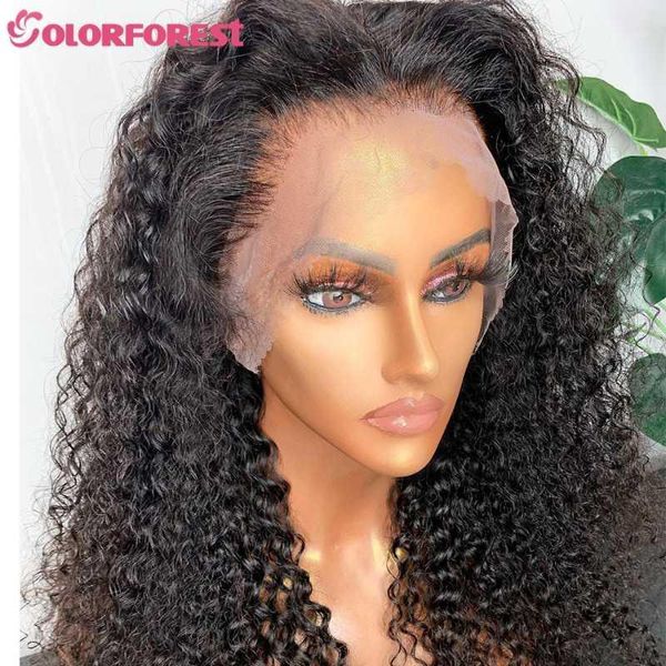 32 inch curly lace front wig remy peruvian kinky human hair for black women pre plucked afro wigs1, Black;brown
32 inch curly lace front wig remy peruvian kinky human hair for black women pre plucked afro wigs1, Black;brown