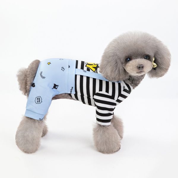 pet cloth dog four legged pet spring and summer striped suspenders
pet cloth dog four legged pet spring and summer striped suspenders