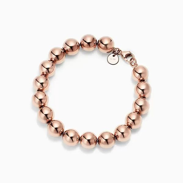 tiff 100% 925 silver 10mm round bead bracelet female thickened silver bottom plating simple fashion couple gift jewelry multi-color optional, Golden;silver
tiff 100% 925 silver 10mm round bead bracelet female thickened silver bottom plating simple fashion couple gift jewelry multi-color optional, Golden;silver