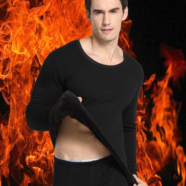 men's tracksuits winter underwear warm thickening velvet solid color v-neck round neck thermal set trousers long-sleeved t shirt, Gray
men's tracksuits winter underwear warm thickening velvet solid color v-neck round neck thermal set trousers long-sleeved t shirt, Gray