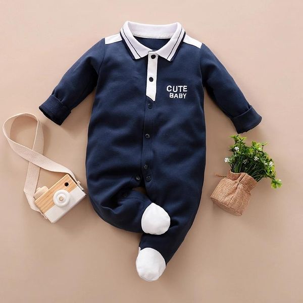 footies patpat 2021 summer and spring baby boy gentleman style collar long-sleeve jumpsuit clothes, Blue
footies patpat 2021 summer and spring baby boy gentleman style collar long-sleeve jumpsuit clothes, Blue