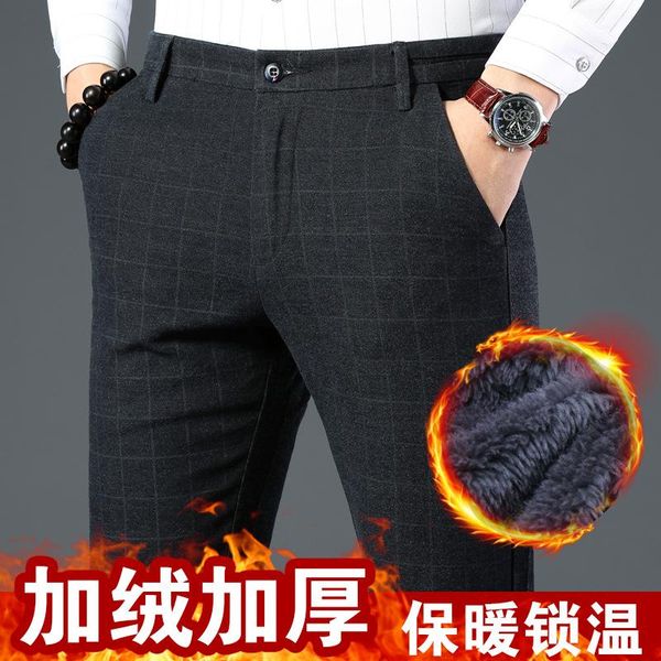 men's pants fashion men warm fluff plaid pencil male skinny casual solid color trousers black blue business stretch thick
men's pants fashion men warm fluff plaid pencil male skinny casual solid color trousers black blue business stretch thick