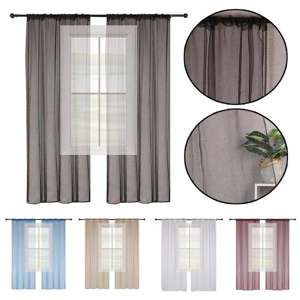 curtain & drapes solid white tulle sheer window curtains for living room the bedroom kitchen modern voile polyester fabric
curtain & drapes solid white tulle sheer window curtains for living room the bedroom kitchen modern voile polyester fabric