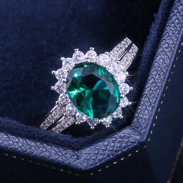 huitan romantic plant series engagement ring, luxury flower ring, retro european style, bright green stone, Silver
huitan romantic plant series engagement ring, luxury flower ring, retro european style, bright green stone, Silver