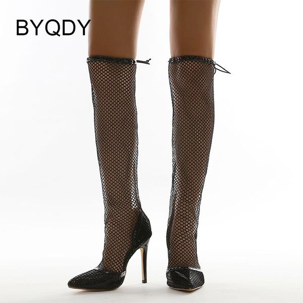 sock boots women high heels pointed toe breathable mesh summer shoes thin heel party 90sfashion plus size 42, Black
sock boots women high heels pointed toe breathable mesh summer shoes thin heel party 90sfashion plus size 42, Black
