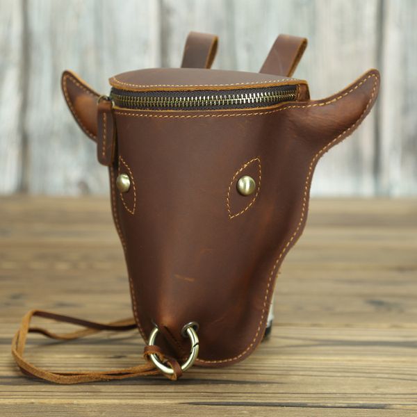 fashion cow head shape crazy horse leather men waist pack vintage 7 mobile bag
fashion cow head shape crazy horse leather men waist pack vintage 7 mobile bag