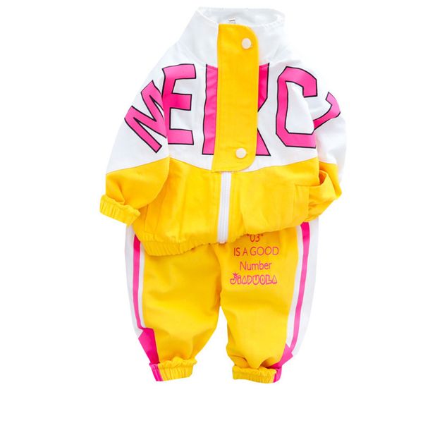 sets fashion children boys girls clothing suit spring autumn baby cotton jacket pants 2pcs/sets infant casual outfits kids tracksuits c0225, White
sets fashion children boys girls clothing suit spring autumn baby cotton jacket pants 2pcs/sets infant casual outfits kids tracksuits c0225, White