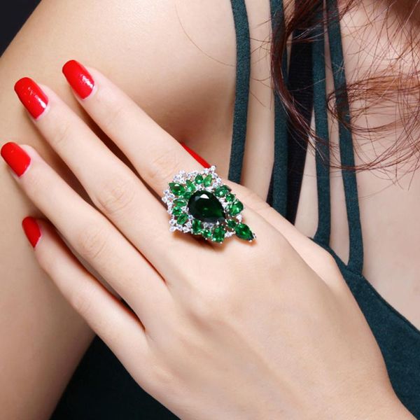 cluster rings fashion colorful cz big women's ring blue green red clear champagne crystal trendy jewelry long shaped large, Golden;silver
cluster rings fashion colorful cz big women's ring blue green red clear champagne crystal trendy jewelry long shaped large, Golden;silver