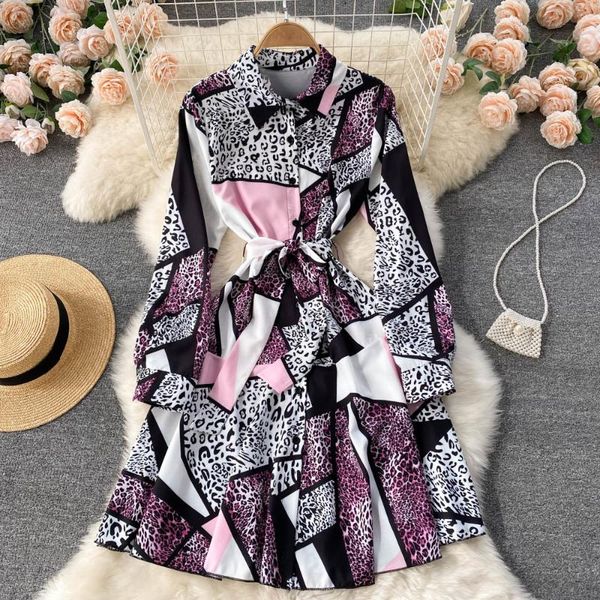 casual dresses spring autumn shirt dress women vintage floral print short lapel collar long sleeve single breasted party, Black;gray
casual dresses spring autumn shirt dress women vintage floral print short lapel collar long sleeve single breasted party, Black;gray