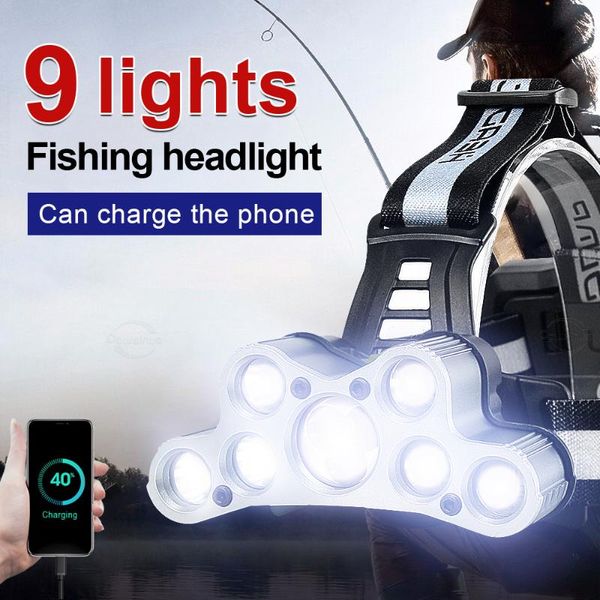 powerful 9 led headlamp 18650 rechargeable usb headlight cree xml t6 waterproof head fishing headlamps lantern lamp
powerful 9 led headlamp 18650 rechargeable usb headlight cree xml t6 waterproof head fishing headlamps lantern lamp