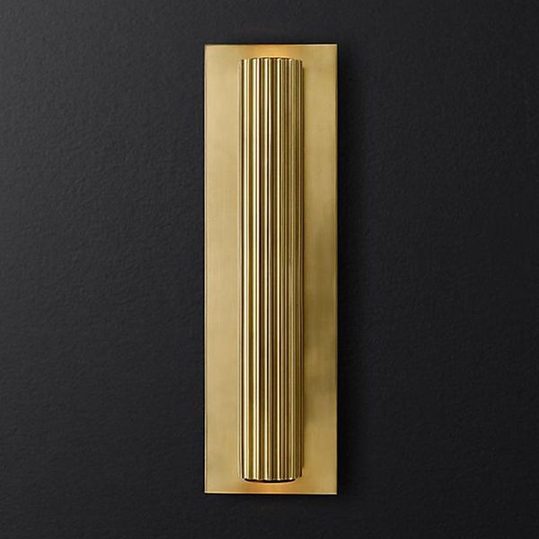 wall lamp postmodern american light luxury metal feeling all copper simple luminous personality creative designer decorative
wall lamp postmodern american light luxury metal feeling all copper simple luminous personality creative designer decorative