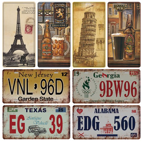 retro number license metal plates sign vintage paris tin poster sign room decoration accessories metal art wall decor plaque
retro number license metal plates sign vintage paris tin poster sign room decoration accessories metal art wall decor plaque