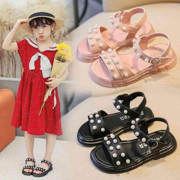 girls' 2021 new fashion zhongda anti slip soft sole children's little girl princess sandals, Black;red
girls' 2021 new fashion zhongda anti slip soft sole children's little girl princess sandals, Black;red