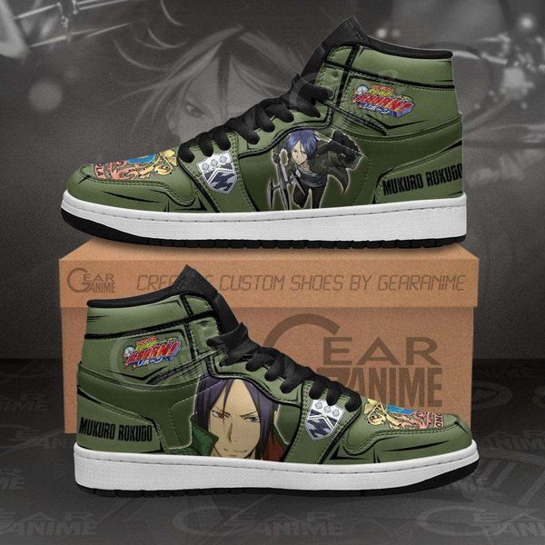 customization mukuro rokudo sneakers reborn custom anime shoes
