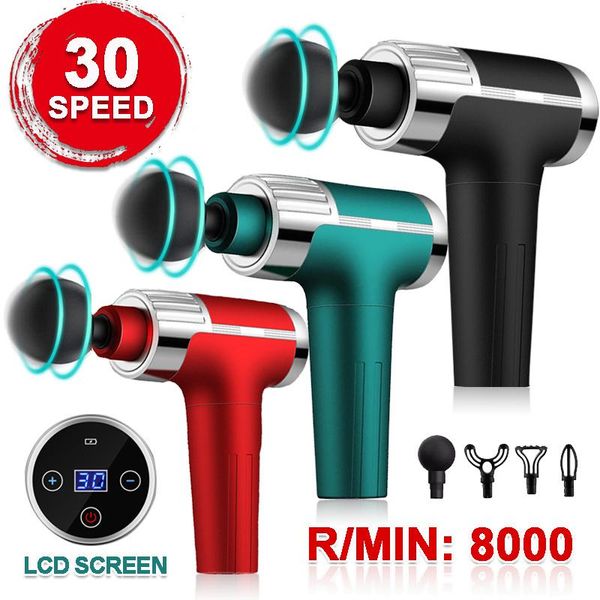 massage gun 8000rpm deep tissue percussion muscle for pain relief portable back body relaxation sport massager 30speeds
massage gun 8000rpm deep tissue percussion muscle for pain relief portable back body relaxation sport massager 30speeds
