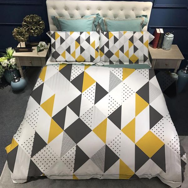 simple luxury bedding set geometric duvet cover sets king bed double size colorful comforters for adult
simple luxury bedding set geometric duvet cover sets king bed double size colorful comforters for adult