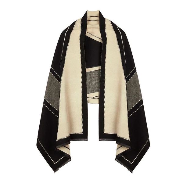 luxury scarf female 2021 autumn winter 1 new fsplicing scarf double-sided warm dual-purpose shawl female student long style, Blue;gray
luxury scarf female 2021 autumn winter 1 new fsplicing scarf double-sided warm dual-purpose shawl female student long style, Blue;gray