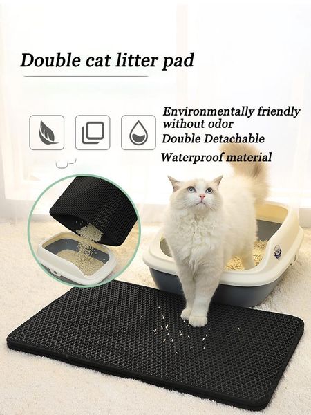 cat beds & furniture litter mat eva double-layer trapper mats with waterproof bottom non-slip pet clean pad
cat beds & furniture litter mat eva double-layer trapper mats with waterproof bottom non-slip pet clean pad