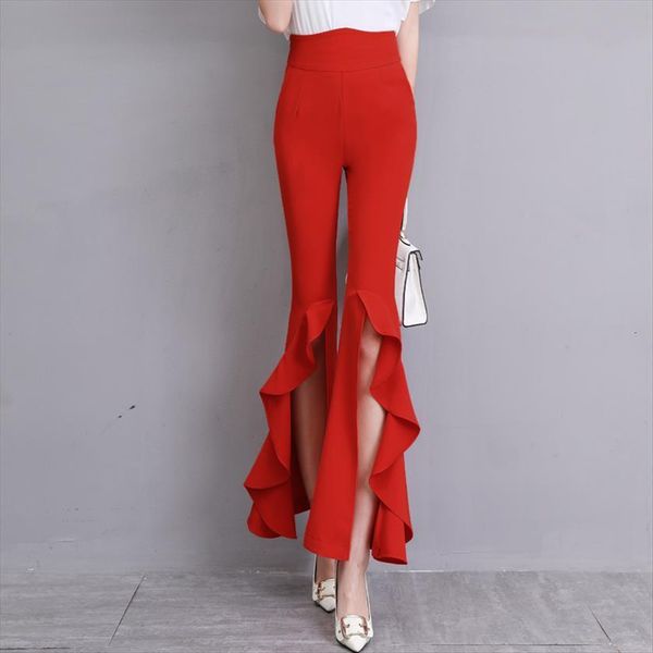 hanzangl brand spring summer classic womens pant red black nine trousers casual suit flared pants s l xl xxl, Black;white
hanzangl brand spring summer classic womens pant red black nine trousers casual suit flared pants s l xl xxl, Black;white