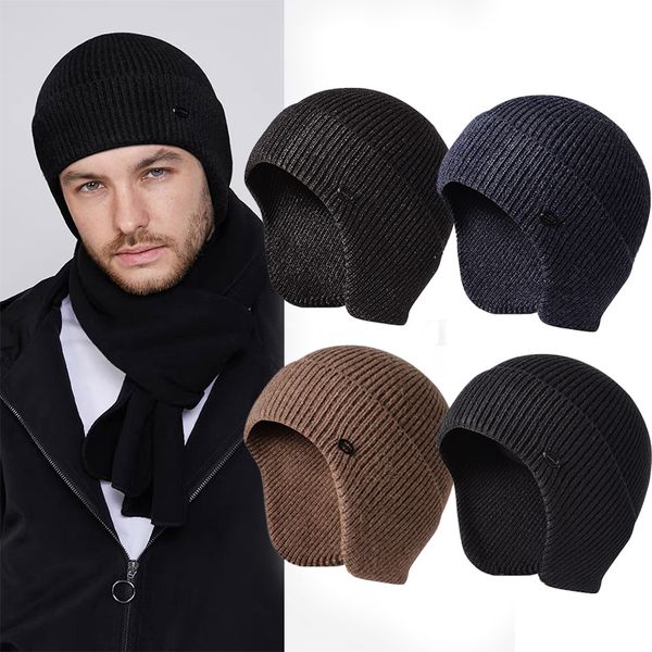 winter earmuff cap men's outdoor knitted hat warm skullies beanies hat ear protection windproof earflaps bonnet hats, Blue;gray
winter earmuff cap men's outdoor knitted hat warm skullies beanies hat ear protection windproof earflaps bonnet hats, Blue;gray