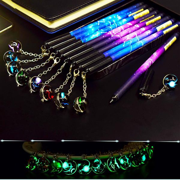 gel pens creative 12 constellation pen set 0.5mm black ink cute pendant luminous office school stationery children gift
gel pens creative 12 constellation pen set 0.5mm black ink cute pendant luminous office school stationery children gift
