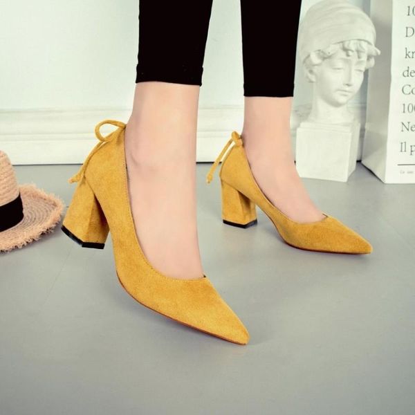 dress shoes wild woman suede pointed pumps buckle single comfortable elegant trend high heels ladies wedding k16-17, Black
dress shoes wild woman suede pointed pumps buckle single comfortable elegant trend high heels ladies wedding k16-17, Black