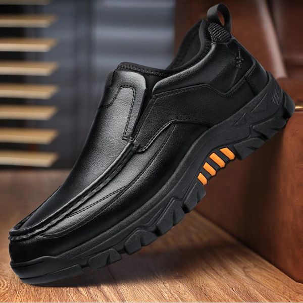 dress shoes 2021 spring autumn black genuine leather men's business soft comfortable anti-slip rubber loafers
dress shoes 2021 spring autumn black genuine leather men's business soft comfortable anti-slip rubber loafers