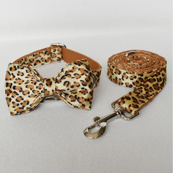 dog collars & leashes leopard print bow tie collar for small medium large dogs custom engraved nameplate pet supplies necklace
dog collars & leashes leopard print bow tie collar for small medium large dogs custom engraved nameplate pet supplies necklace
