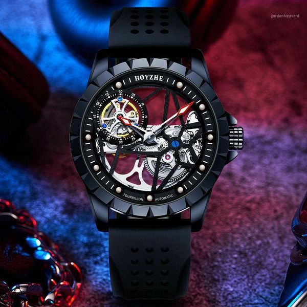 wristwatches full-automatic mechanical watch with transparent bottom and hollow out sports fashion men's waterproof male wristwatch, Slivery;brown
wristwatches full-automatic mechanical watch with transparent bottom and hollow out sports fashion men's waterproof male wristwatch, Slivery;brown