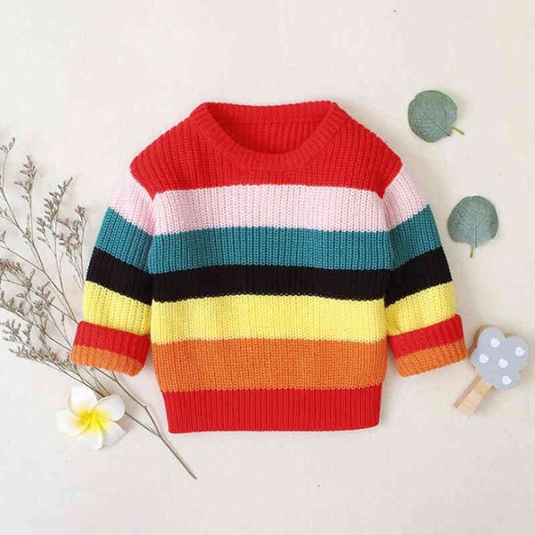 girl autumn winter long sleeve knitted sweater girls rainbow pure color sweaters for kids clothes 0-4yrs 210429, Blue
girl autumn winter long sleeve knitted sweater girls rainbow pure color sweaters for kids clothes 0-4yrs 210429, Blue