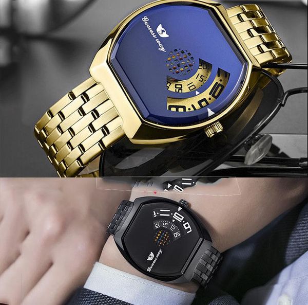 wristwatches 2021 men's watch business casual fashion stainless steel strap with water quartz without packaging wa296, Slivery;brown
wristwatches 2021 men's watch business casual fashion stainless steel strap with water quartz without packaging wa296, Slivery;brown
