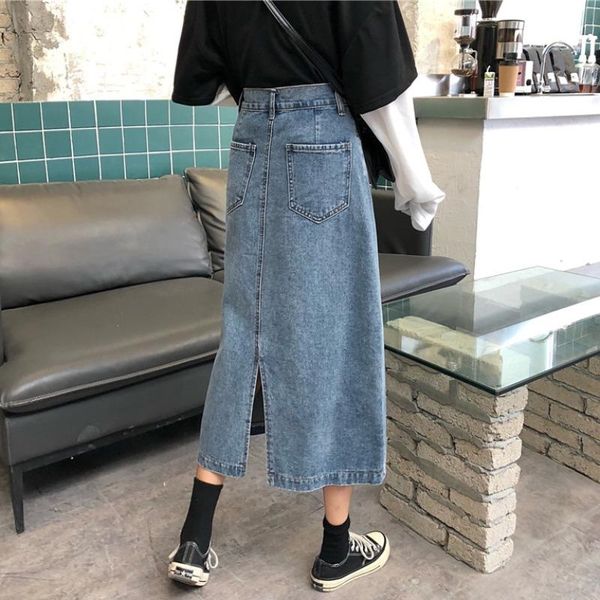 skirts the drape female in spring and autumn 2021 skirt ins design feeling small open fork straight package hip, Black
skirts the drape female in spring and autumn 2021 skirt ins design feeling small open fork straight package hip, Black