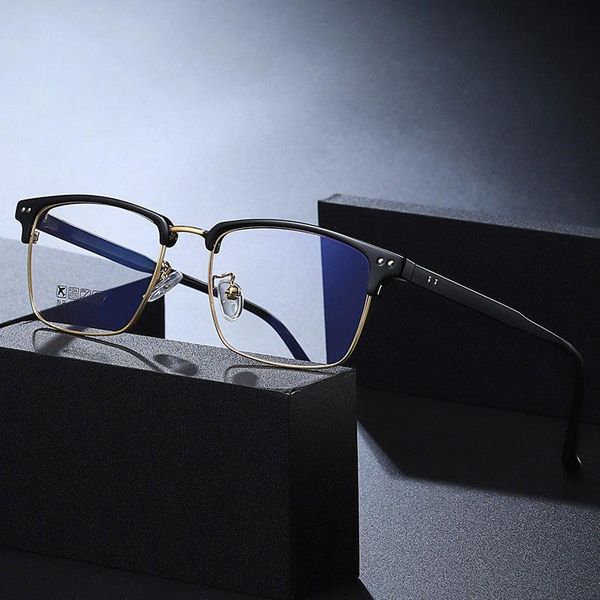 arrival anti blue ray browline frame half rim myopia spectacles metal glasses for men and women style fashion sunglasses frames, Black
arrival anti blue ray browline frame half rim myopia spectacles metal glasses for men and women style fashion sunglasses frames, Black